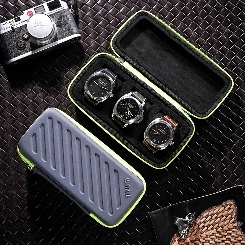 Luxury Watch Case Travel - Jam Tangan Turis Mewah 3Slot Jam