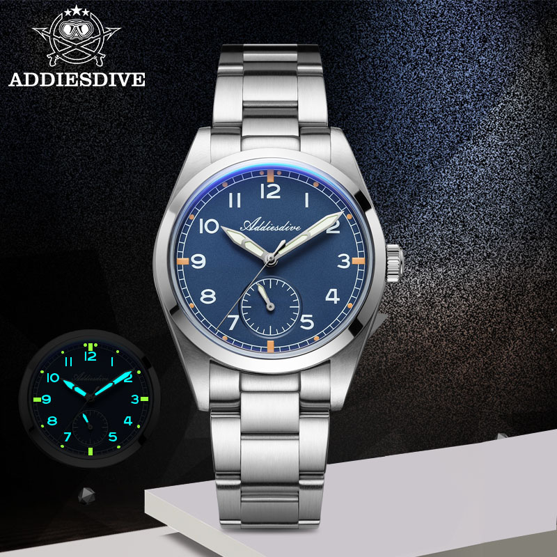 Luxury Watch And Bracelet - ADDIESDIVE Jam Tangan Kuarsa Pria 36Mm