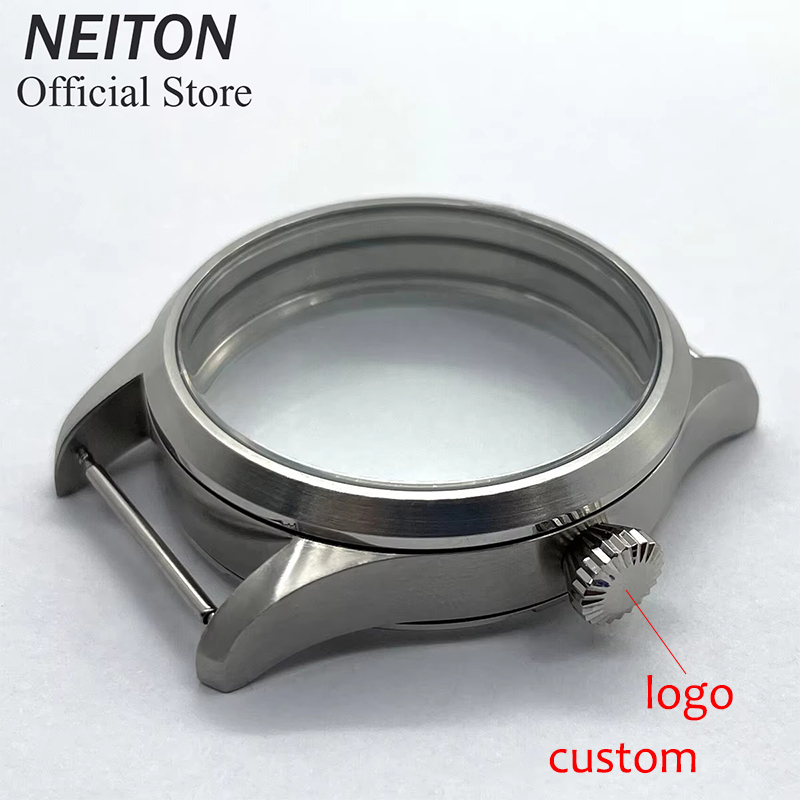 Luxury Watch Black - NEITON 42Mm Casing Jam Tangan Manual