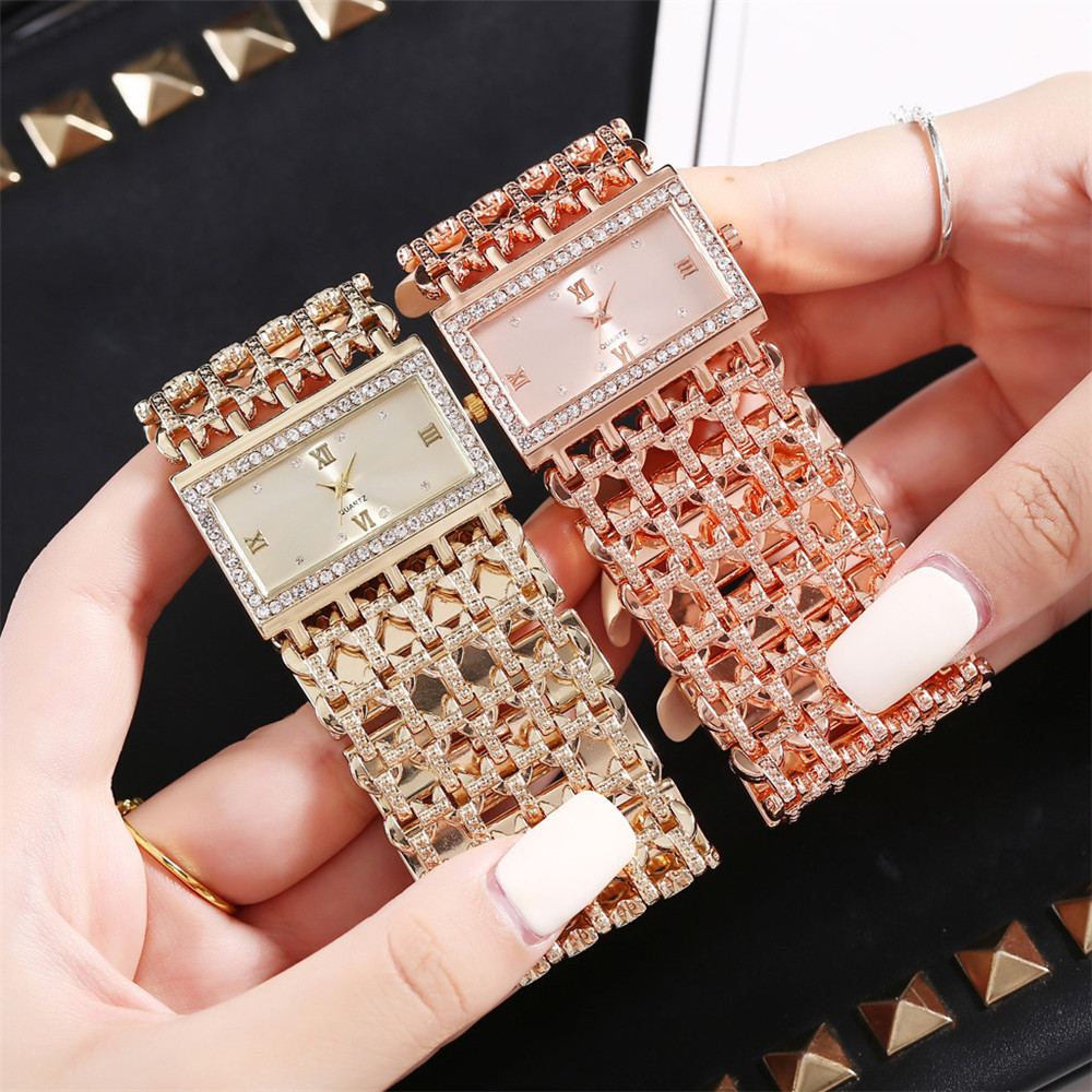 Luxury Watch Events - Jam Tangan Wanita Mewah Berlapis Emas