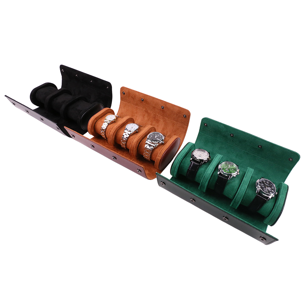 Luxury Watch Case Travel - Kotak Penyimpanan Jam Tangan Portabel Mewah