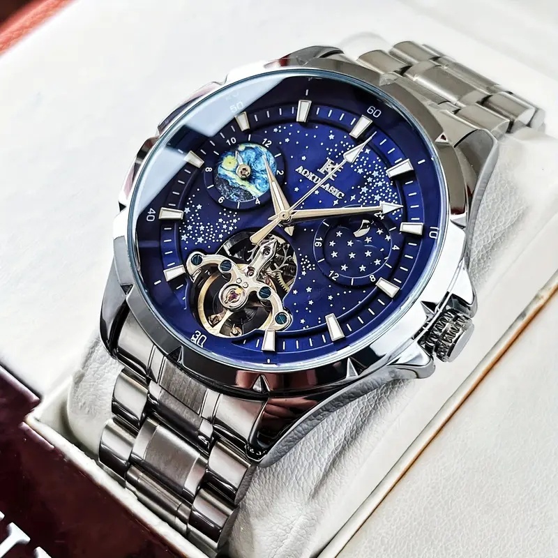 Luxury Watch Events - Jam Tangan Mekanis Otomatis Pria Mewah,