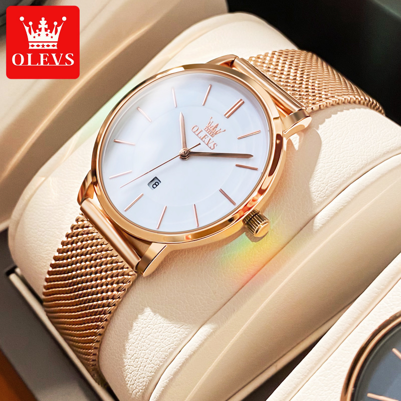 Luxury Watch Case Travel - OLEVS Jam Tangan untuk Wanita Jam