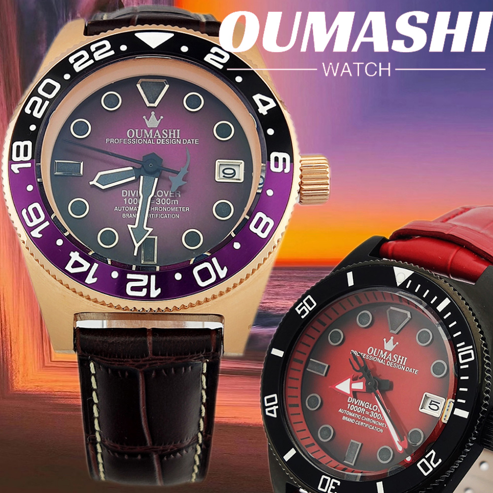 Luxury Watch Leather - Jam tangan custom 40,5mm dengan mesin