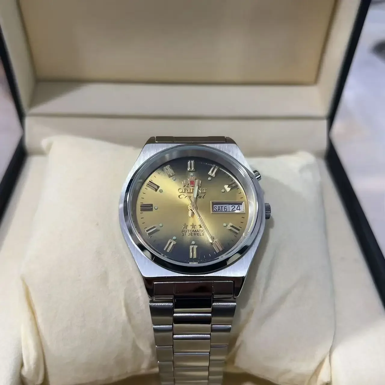 Seiko Watch Presage - Jam Tangan Mekanik Unisex DFDG 35MM