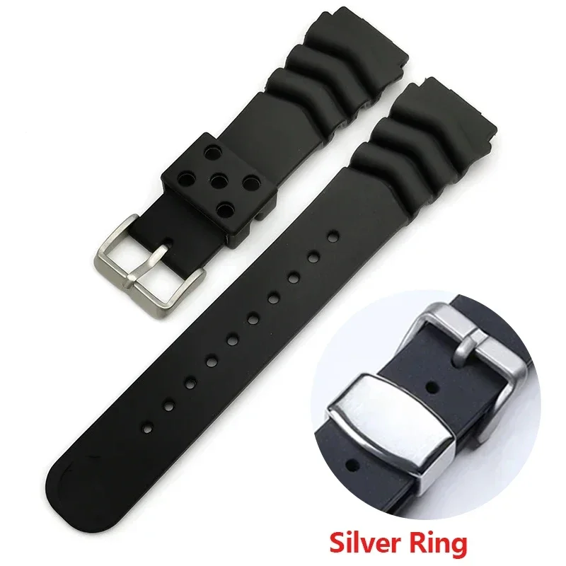 Seiko Watch Prospex - Tali Jam Tangan Resin untuk Seiko