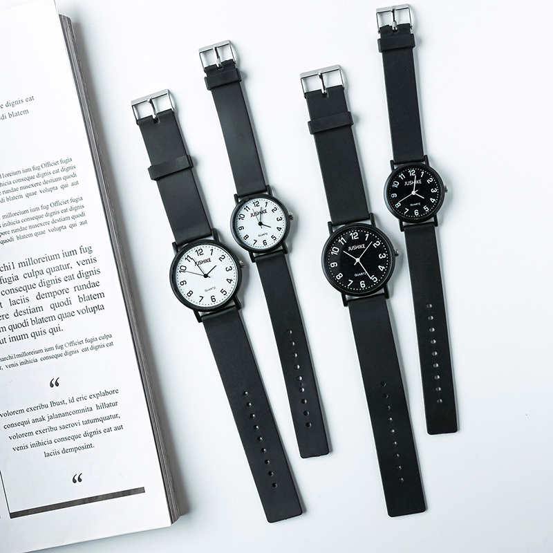 Lux Watch - Jam Tangan Hitam Sederhana Jam Tangan