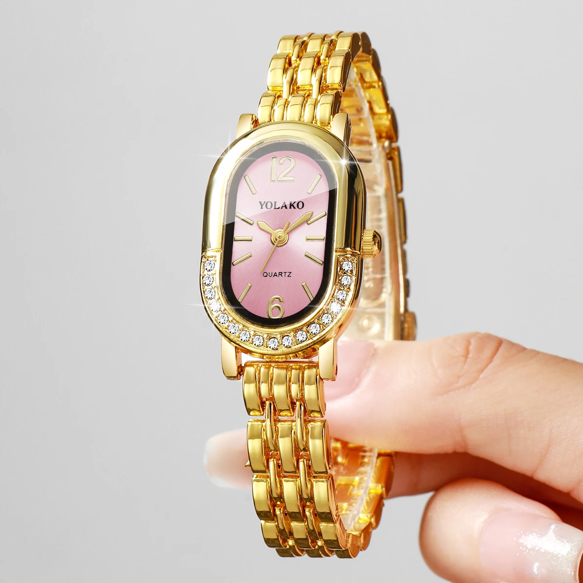 Jam Tangan Kuarsa Wanita Berli - Luxury Watch Case Travel ulasan dan harga