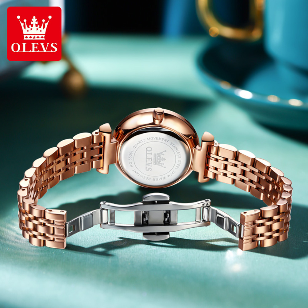 Jam Tangan Wanita OLEVS 5536 M - Luxury Watches ulasan dan harga