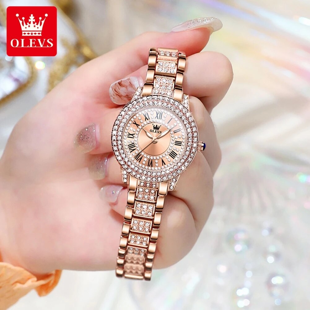 OLEVS jam tangan kuarsa wanita - Lux Watch ulasan dan harga