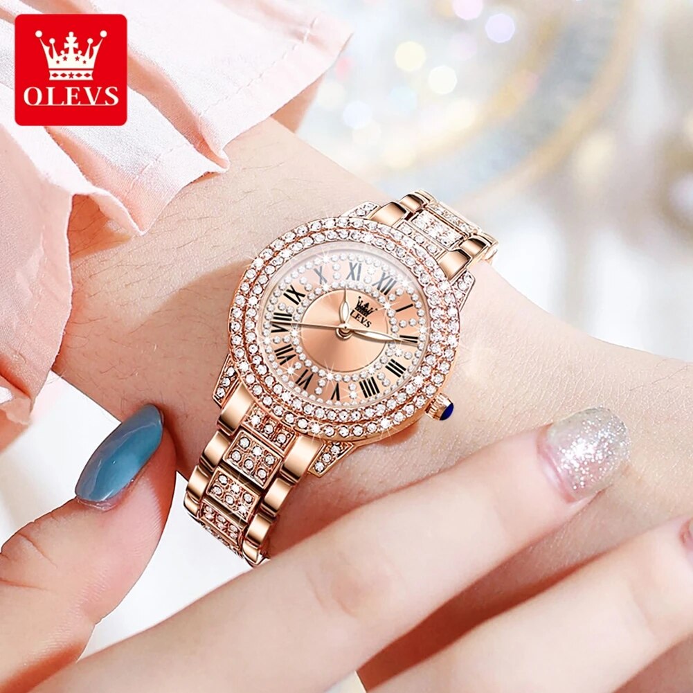 OLEVS jam tangan kuarsa wanita - Lux Watch ulasan dan harga