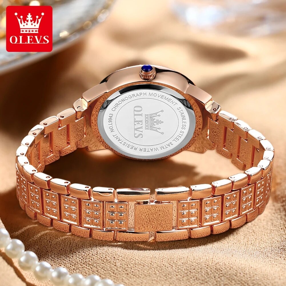 OLEVS jam tangan kuarsa wanita - Lux Watch ulasan dan harga