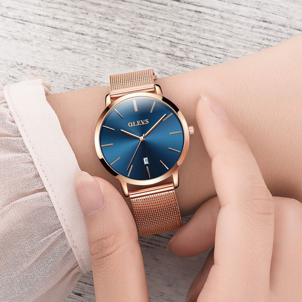 OLEVS Jam Tangan untuk Wanita  - Luxury Watch Case Travel ulasan dan harga