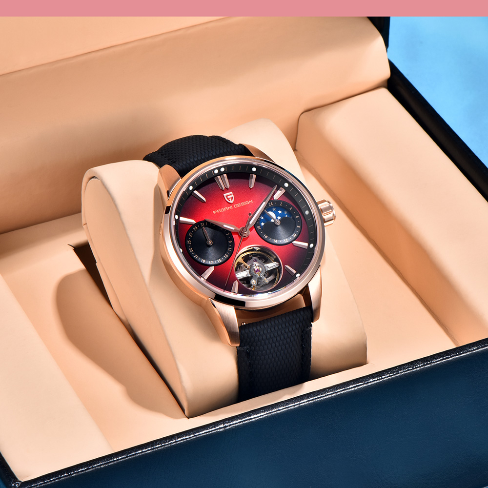 Jam Tangan PAGANI DESIGN Baru  - Luxury Watch Leather ulasan dan harga