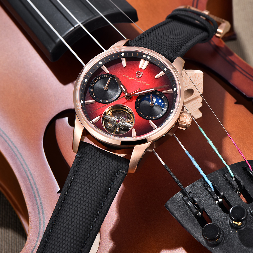Jam Tangan PAGANI DESIGN Baru  - Luxury Watch Leather ulasan dan harga