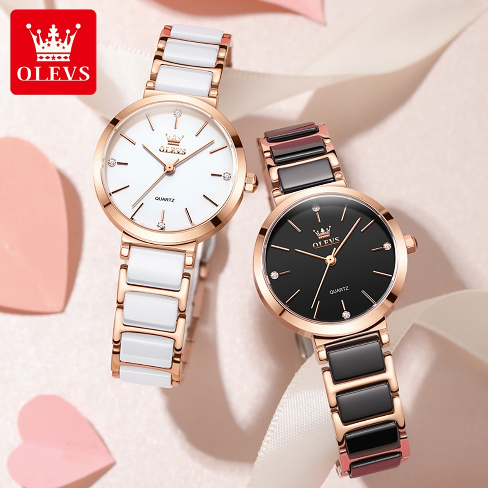 Jam Tangan Wanita OLEVS 5877 M - Luxury Watches ulasan dan harga