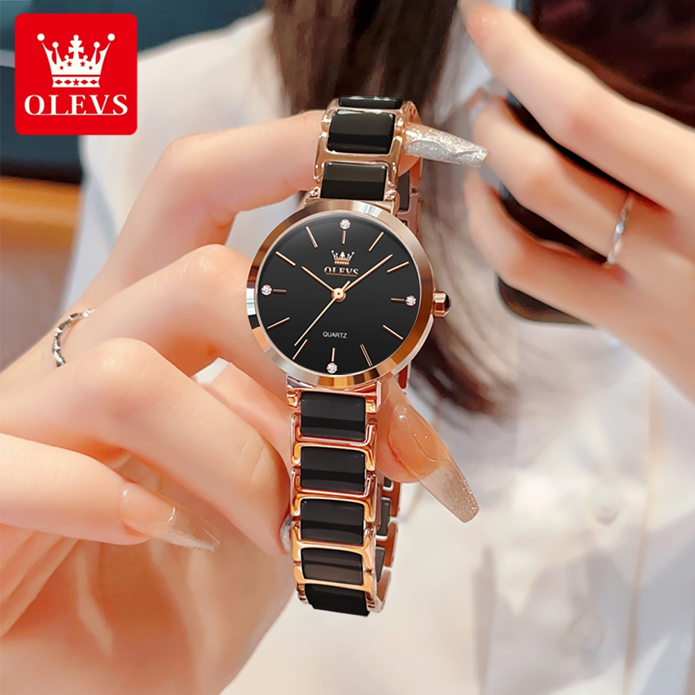 Jam Tangan Wanita OLEVS 5877 M - Luxury Watches ulasan dan harga