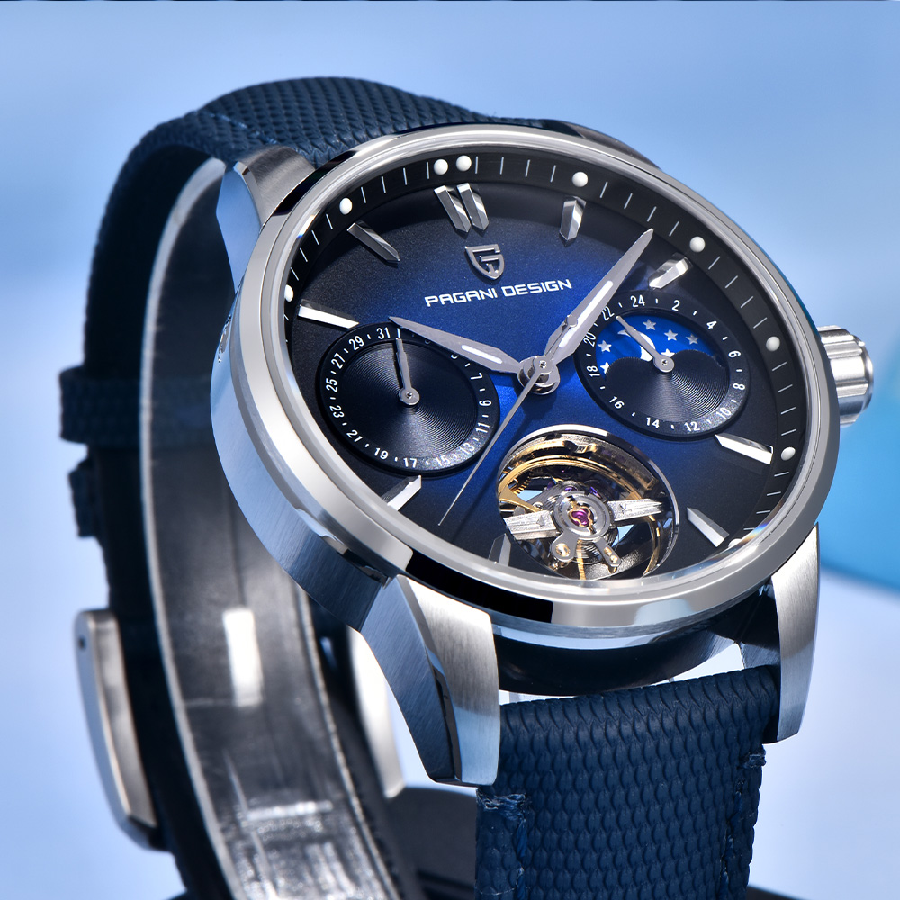 Jam Tangan Pria Mewah Pagani D - Luxury Watch Leather ulasan dan harga