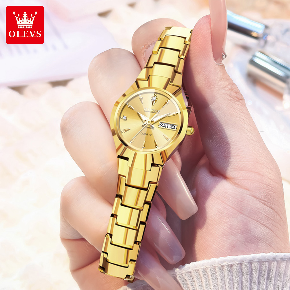 OLEVS Jam Tangan Wanita 8697 J - Luxury Watch And Bracelet ulasan dan harga