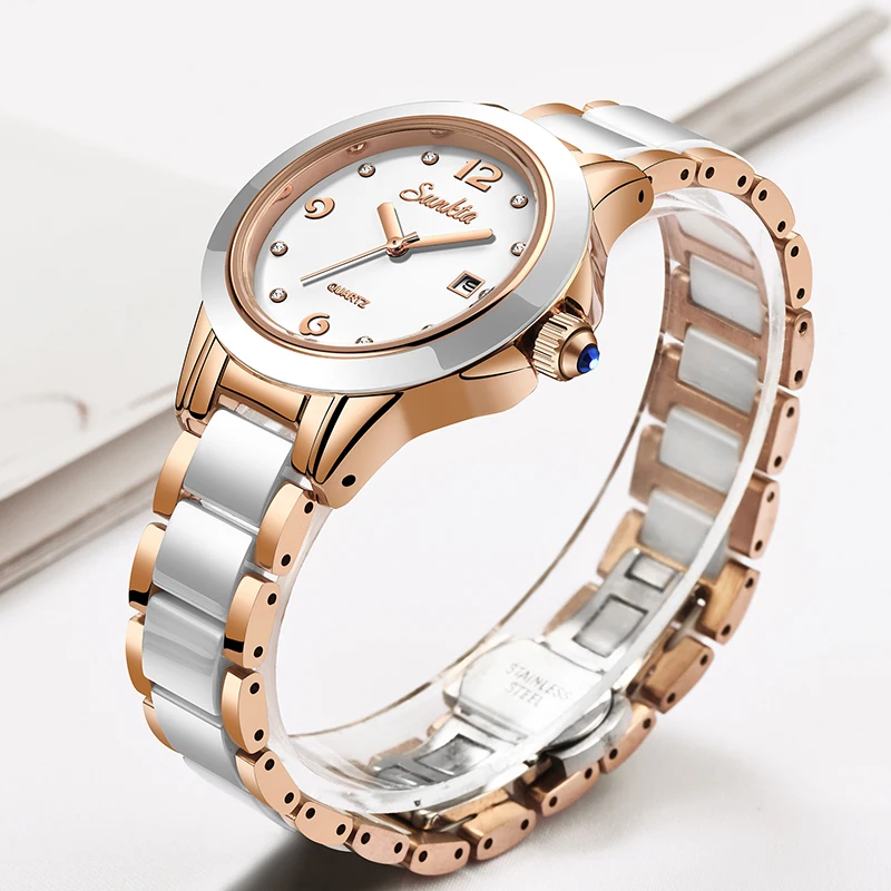Sunkta Jam Tangan Wanita Kuars - Luxury Watches ulasan dan harga