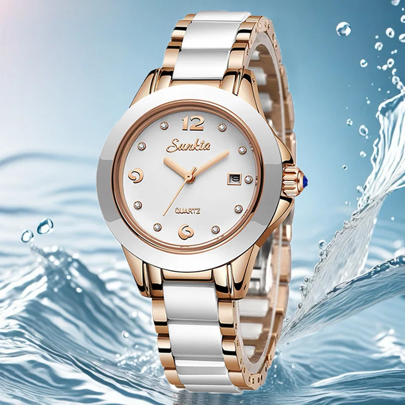 Sunkta Jam Tangan Wanita Kuars - Luxury Watches ulasan dan harga