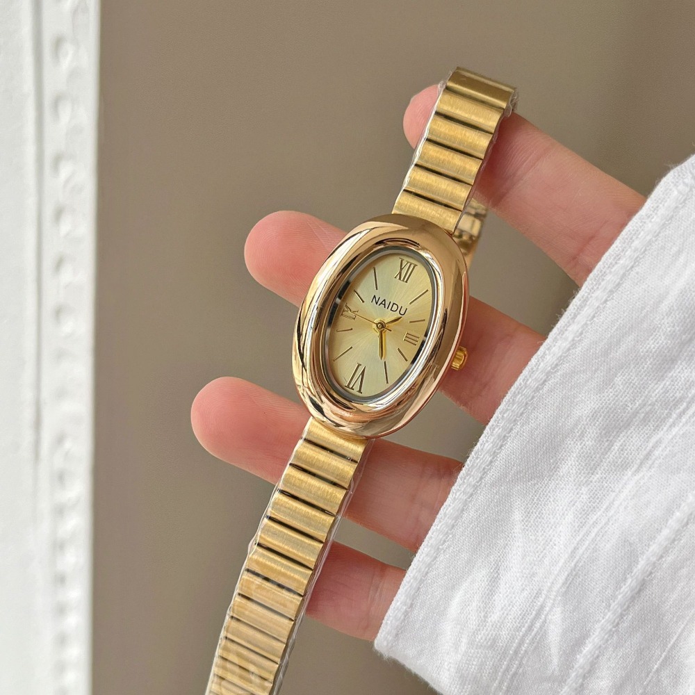 Jam Tangan Kuarsa Wanita Oval  - Lux Watch ulasan dan harga