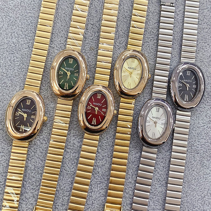 Jam Tangan Kuarsa Wanita Oval  - Lux Watch ulasan dan harga