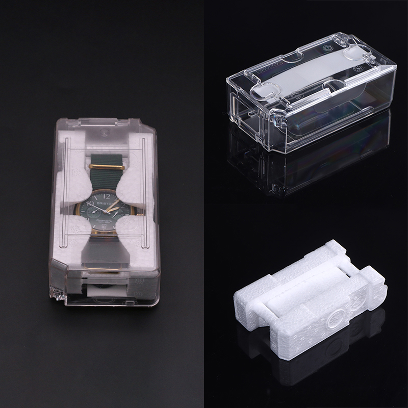 Kotak Jam Tangan Transparan Vi - Luxury Watch Case Travel ulasan dan harga