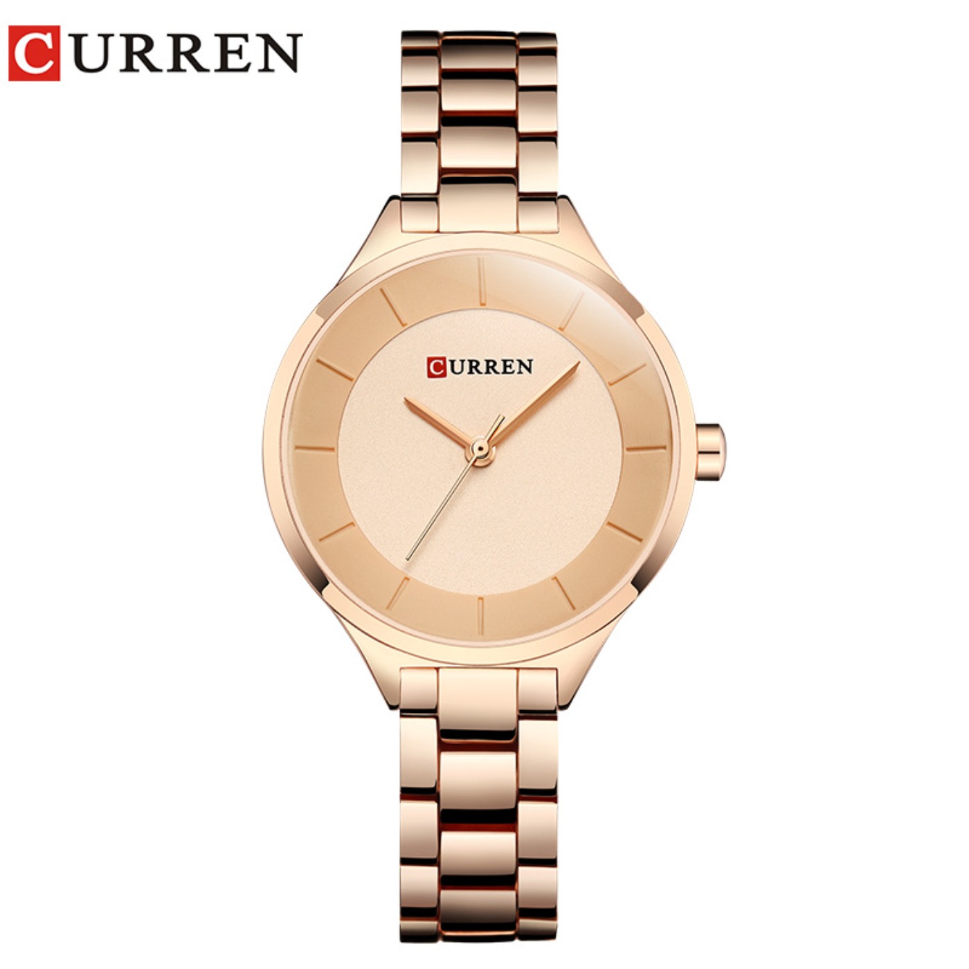 CURREN Jam Tangan Gelang Wanit - Luxury Watches ulasan dan harga