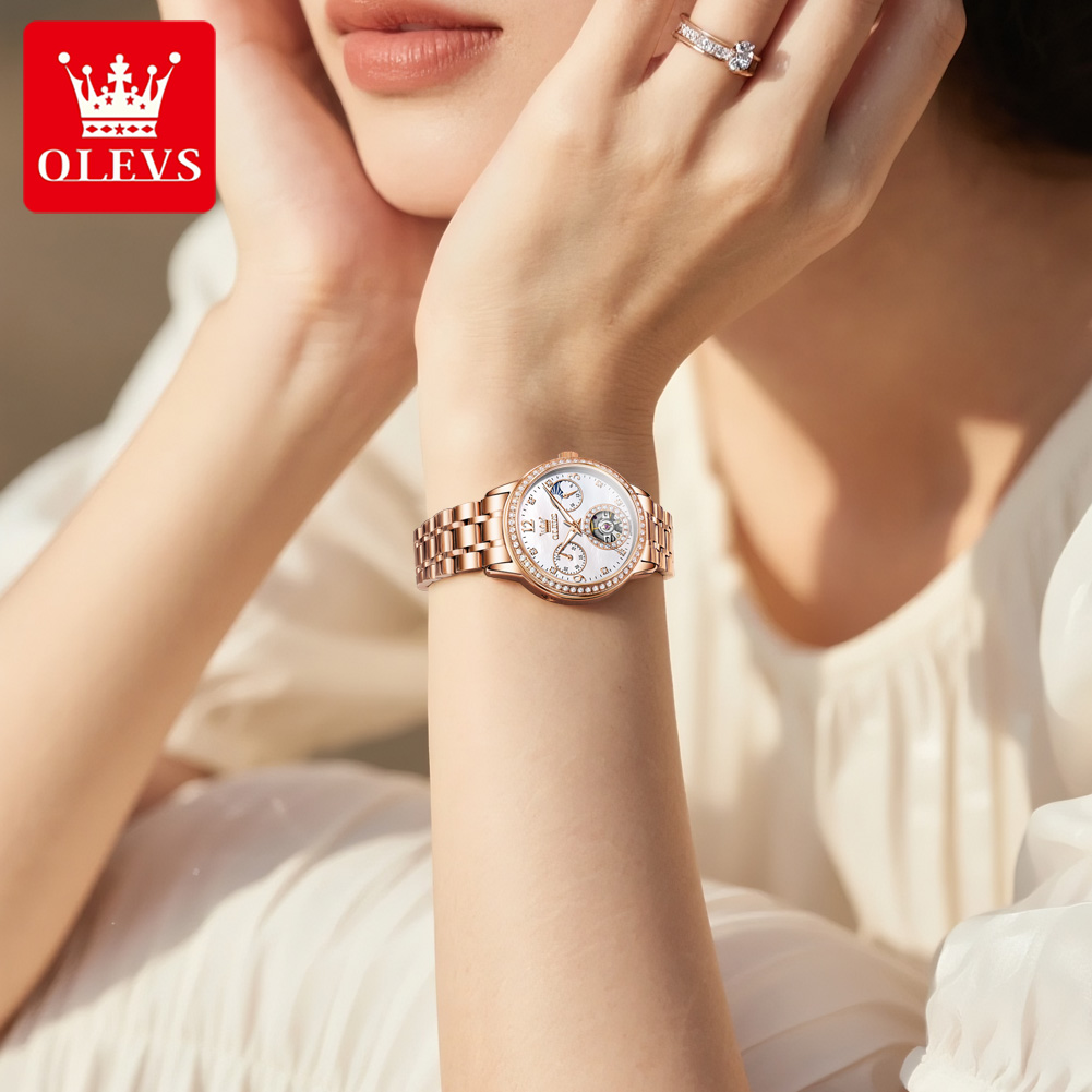 OLEVS Jam Tangan Wanita Jam Ta - Luxury Watches ulasan dan harga
