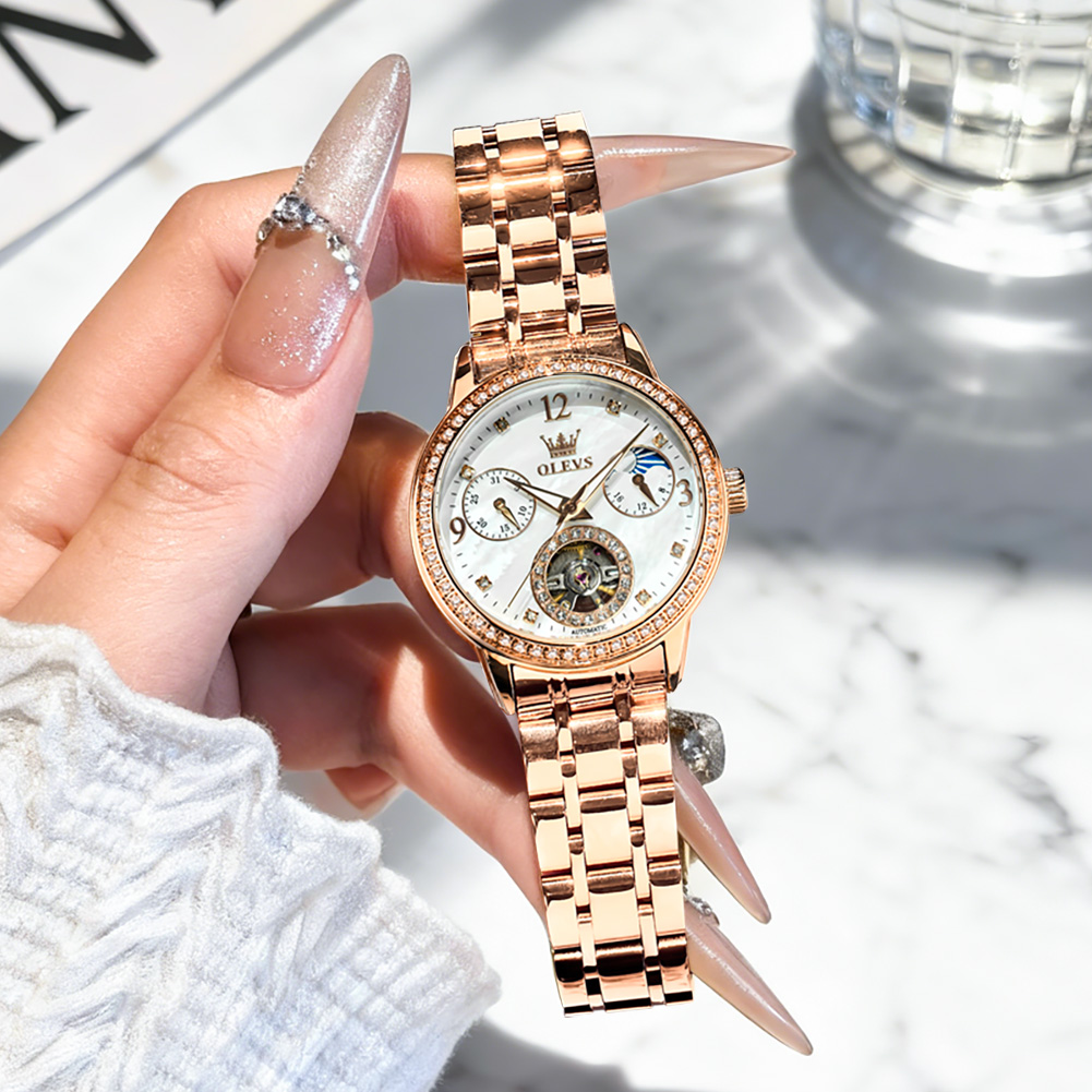 OLEVS Jam Tangan Wanita Jam Ta - Luxury Watches ulasan dan harga