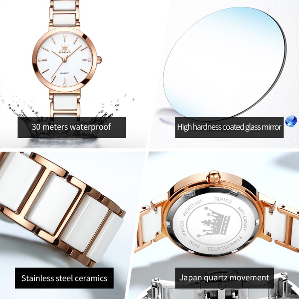 OLEVS jam tangan kuarsa untuk  - Lux Watch ulasan dan harga