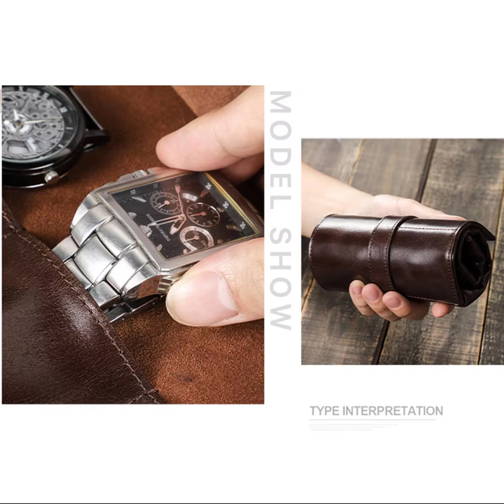 Kotak Jam Tangan Kulit Sapi As - Luxury Watch Case Travel ulasan dan harga